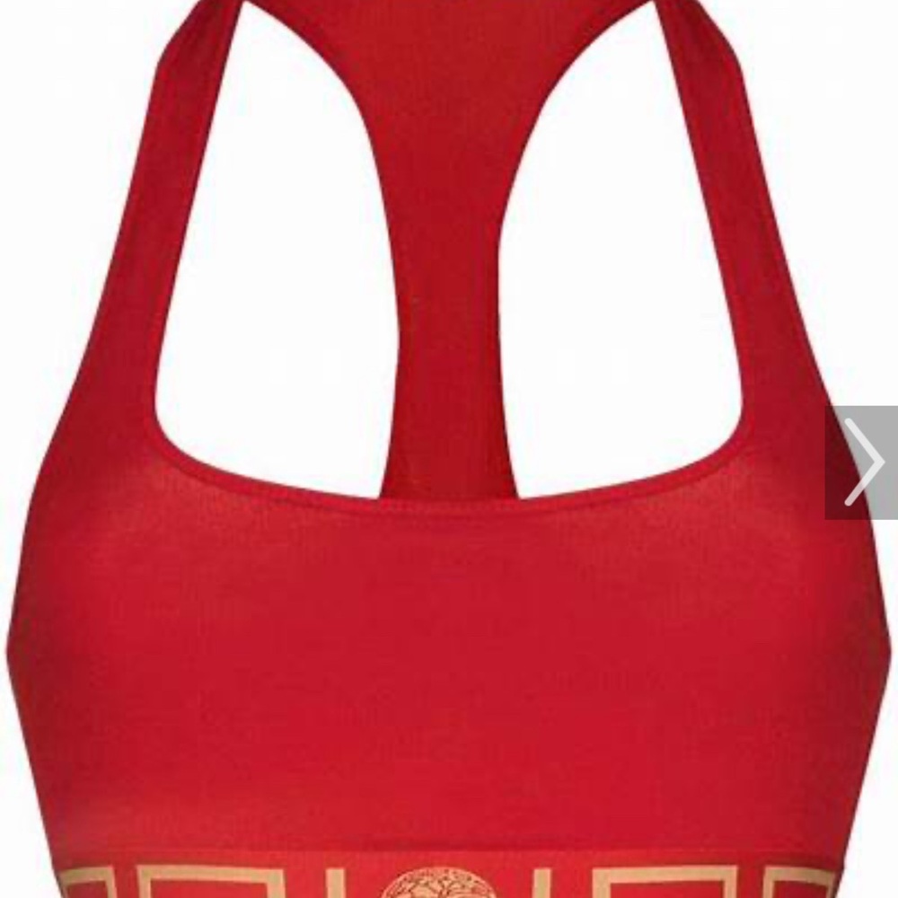 Women's Red Sports Bra